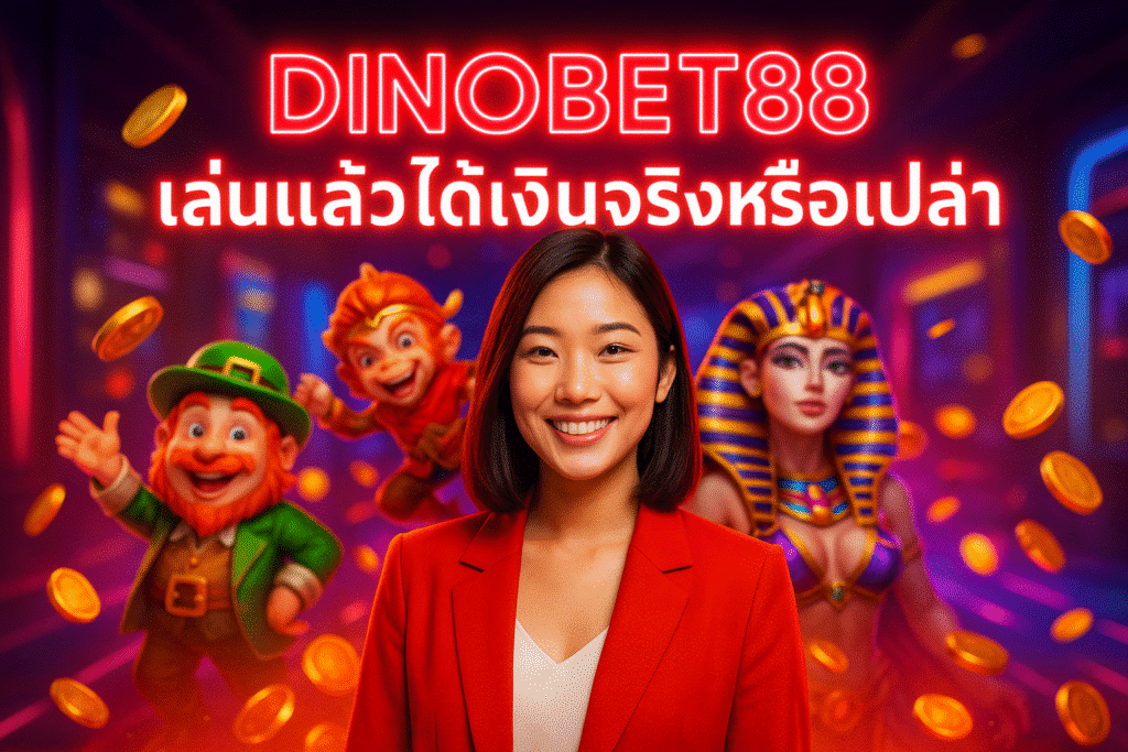 Dinobet88 เล่นแล้วได้เงินจริงหรือเปล่า
