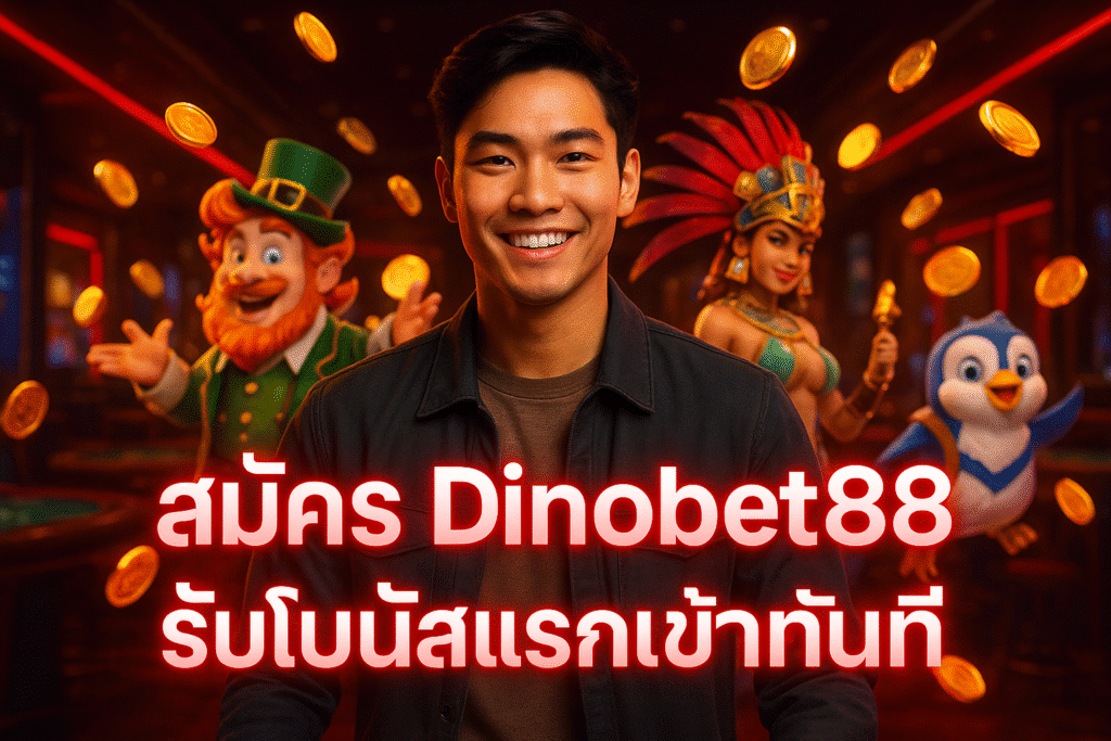 สมัคร Dinobet88 รับโบนัสแรกเข้าทันที
