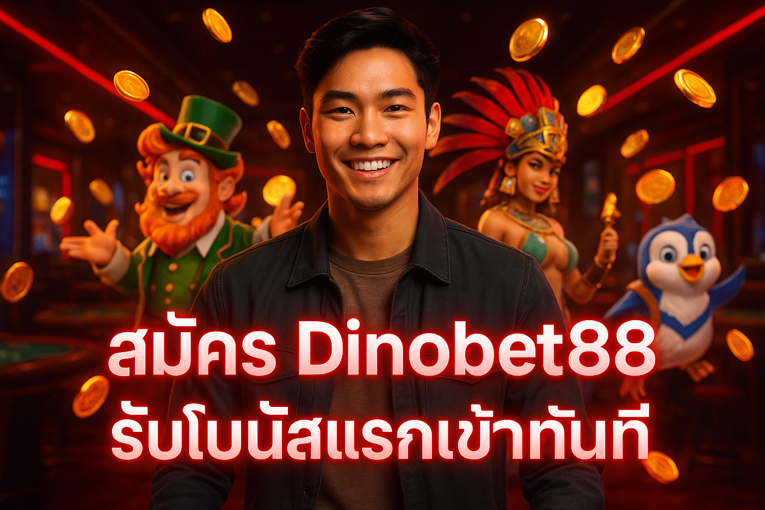 สมัคร Dinobet88 รับโบนัสแรกเข้าทันที