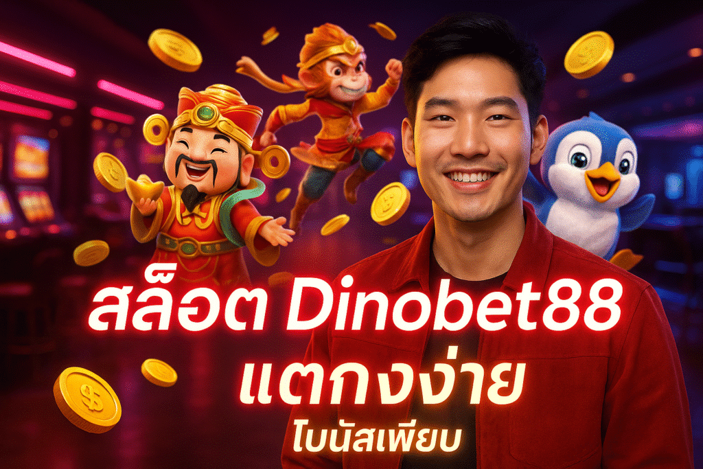 สล็อต Dinobet88 แตกง่าย โบนัสเพียบ