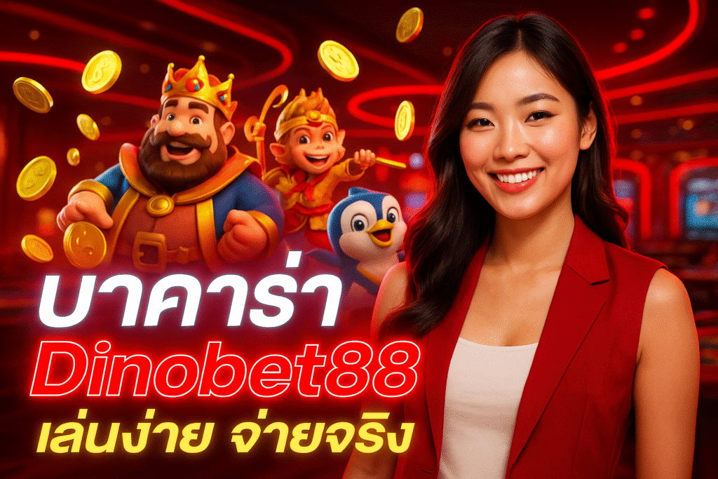 บาคาร่า Dinobet88 เล่นง่าย จ่ายจริง