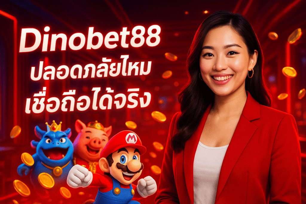 Dinobet88 ปลอดภัยไหม เชื่อถือได้จริง