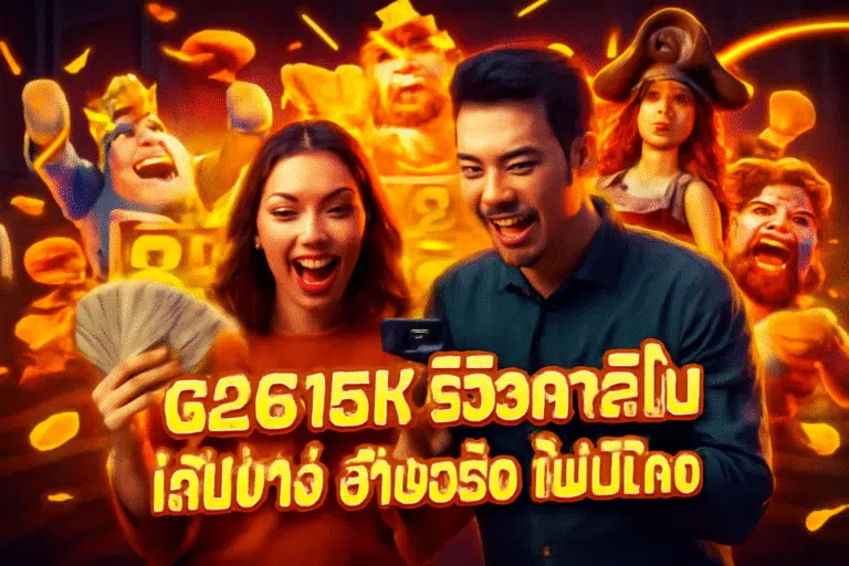 G2G15K รีวิวคาสิโน เล่นง่าย จ่ายจริง ไม่มีโกง