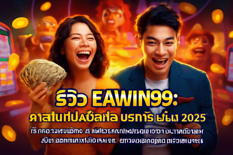 รีวิว EAWIN99: คาสิโนที่ปลอดภัย บริการเยี่ยม 2025